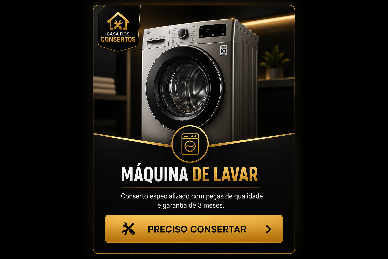 Conserto de Máquina de Lavar